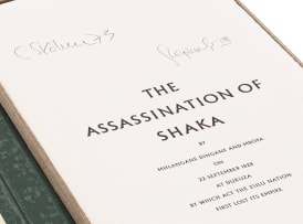 Cecil Skotnes; The Assassination of Shaka, portfolio