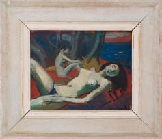 Maurice van Essche; Nudes on the Riverbank