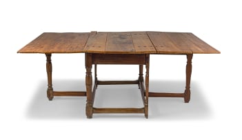 A Cape yellowwood and stinkwood gate-leg table, 18th century and later