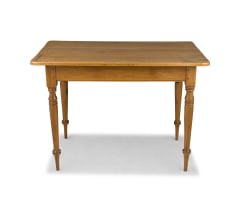 A Cape yellowwood and fruitwood table