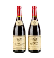 Louis Jadot; Beaune Cent Vignes & Nuits-Saint-Georges Les Vaucrains 1er Cru; 2001 & 1996; 2 (1 x 2); 750ml