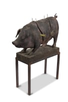 South African School 20th Century; Pig