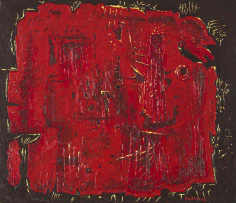 Alexis Preller; Red Abstract