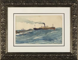Walter Battiss; Steam Boat