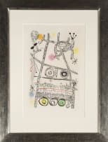 Joan Miró; Les Forestiers (gris)
