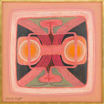 Bettie Cilliers-Barnard; Pink Abstract