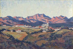 Jacob Hendrik Pierneef; A View of Windhoek