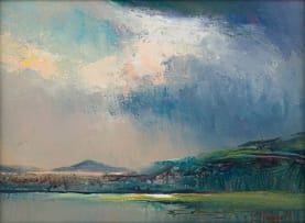Christopher Tugwell; Landscape with Clouds