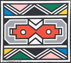 Esther Mahlangu; Ndebele Patterns