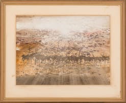 Gordon Vorster; Antelope in Desert Landscape