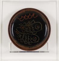 Esias Bosch; Large Stoneware Plate