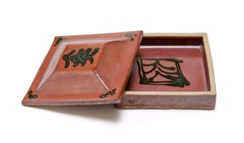 Esias Bosch; Slab-built Stoneware Box