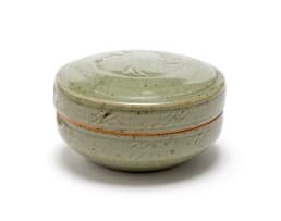 Esias Bosch; Lidded Stoneware Container