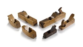 A group of six Jack and Smoothing planes, 19th/20th century