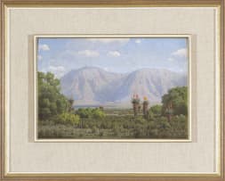 Jan Ernst Abraham Volschenk; The Veld and the Mountains, Riversdale