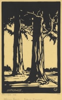 Jacob Hendrik Pierneef; Bloekombome (Eucalyptus trees) (Nilant 77)
