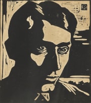 Jacob Hendrik Pierneef; Selfportret (Self Portrait) (Nilant 124)