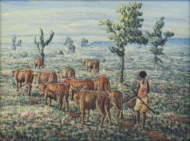 Mmakgabo Mmapula Helen Sebidi; The Herdboy to the Field (Near Skilpadfontein N.TVL)
