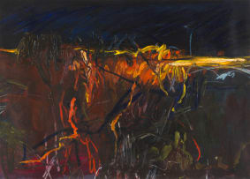 Fred Schimmel; Donkerlandskap (Dark Landscape)