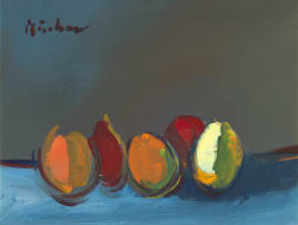 Carl Büchner; Stillewe met Vrugte (Still Life with Fruit)