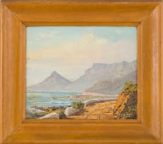 Gabriel de Jongh; Hout Bay from Chapman's Peak