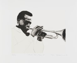 Sam Nhlengethwa; Miles Davis Solo I