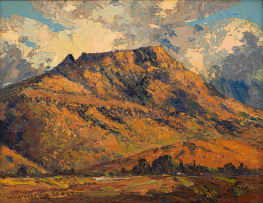 Willem Hermanus Coetzer; Mountain Landscape