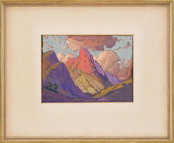 Jacob Hendrik Pierneef; Mountain Peaks