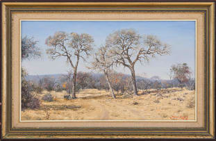 Johann Koch; Bushveld Landscape