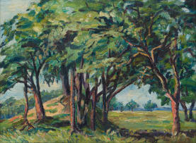 Alfred Krenz; Copse of Trees