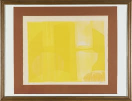 Lionel Abrams; Yellow Abstract