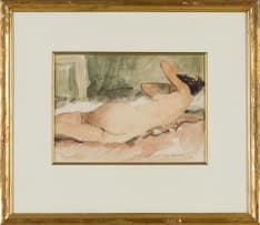 Robert Broadley; Reclining Nude