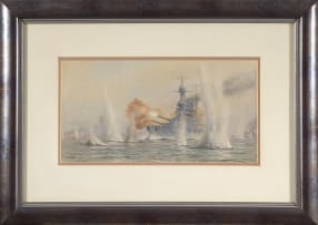 Alma Claude Burton Cull; H.M.S Warspite at Jutland