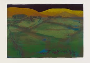 Fred Schimmel; Night Landscape