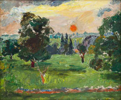 Maud Sumner; Landscape at Dusk