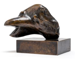 Henry Moore; Animal Head: Open Mouth