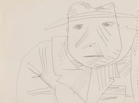Robert Hodgins; Man in Hat and Coat