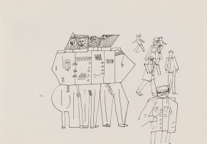 Robert Hodgins; Untitled (Military Group)