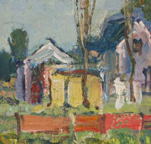 Gregoire Boonzaier; Houses and Trees