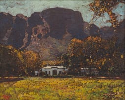 Robert Gwelo Goodman; Mountain Landscape with House
