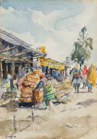 Durant Sihlali; Veg and Fruits Stalls (Kliptown)