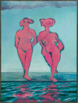 Robert Hodgins and Sarah Ballam; Two Nudes