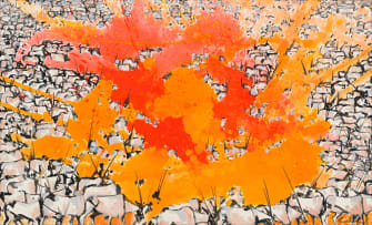 Gordon Vorster; Gemsbok in Red Landscape
