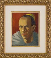 Maurice van Essche; Self Portrait as a Clown