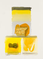 Sidney Goldblatt; Yellow Sculptural Forms