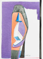 Sidney Goldblatt; Mask in Purple