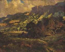 Edward Roworth; Rondebosch, Back of Table Mountain
