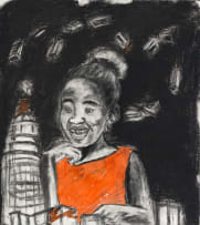 Senzo Shabangu; Girl in Orange Dress