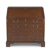 A George III mahogany fall-front bureau