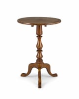 A Victorian mahogany tilt-top tripod table